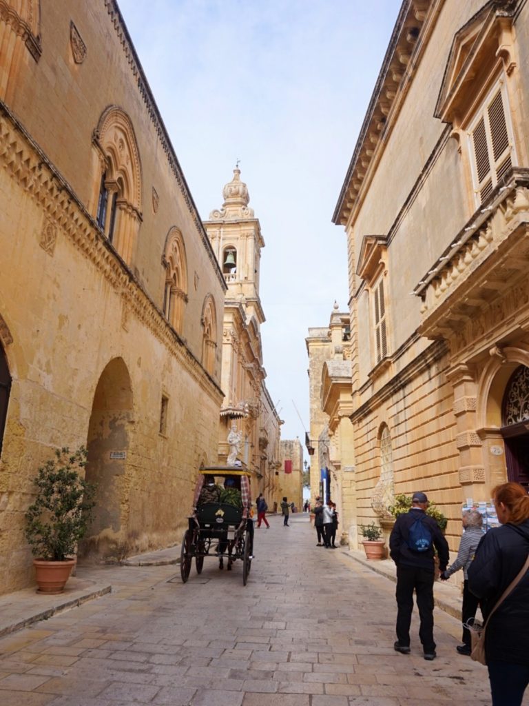 Malte-en-hiver-Mdina