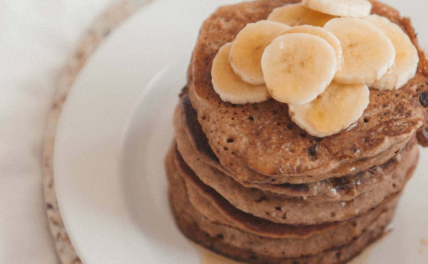 Pancakes sans gluten, sans lactose et sans sucre très faciles